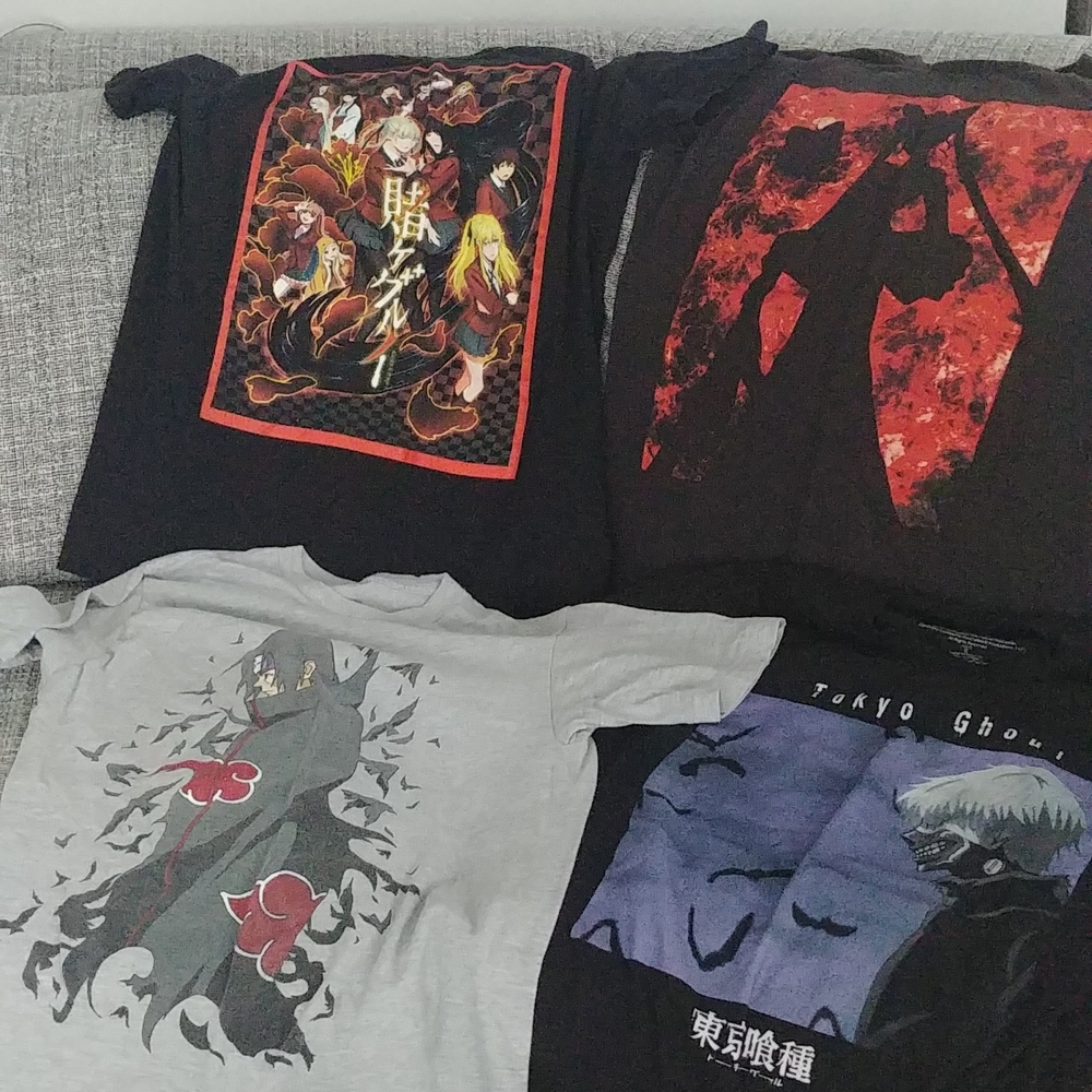 Anime T shirts bundle. Boys or girls